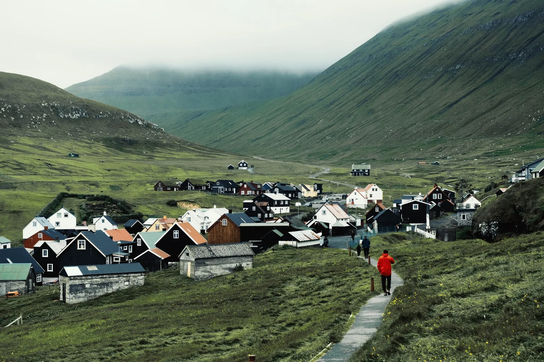 Village Life, photographed by Odin Oddekalv